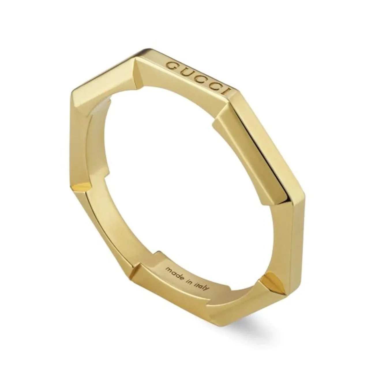 18K LOVE MIRRORED RING