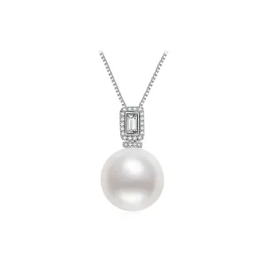 18K Solid Gold Edison Pearl Necklace KN00071