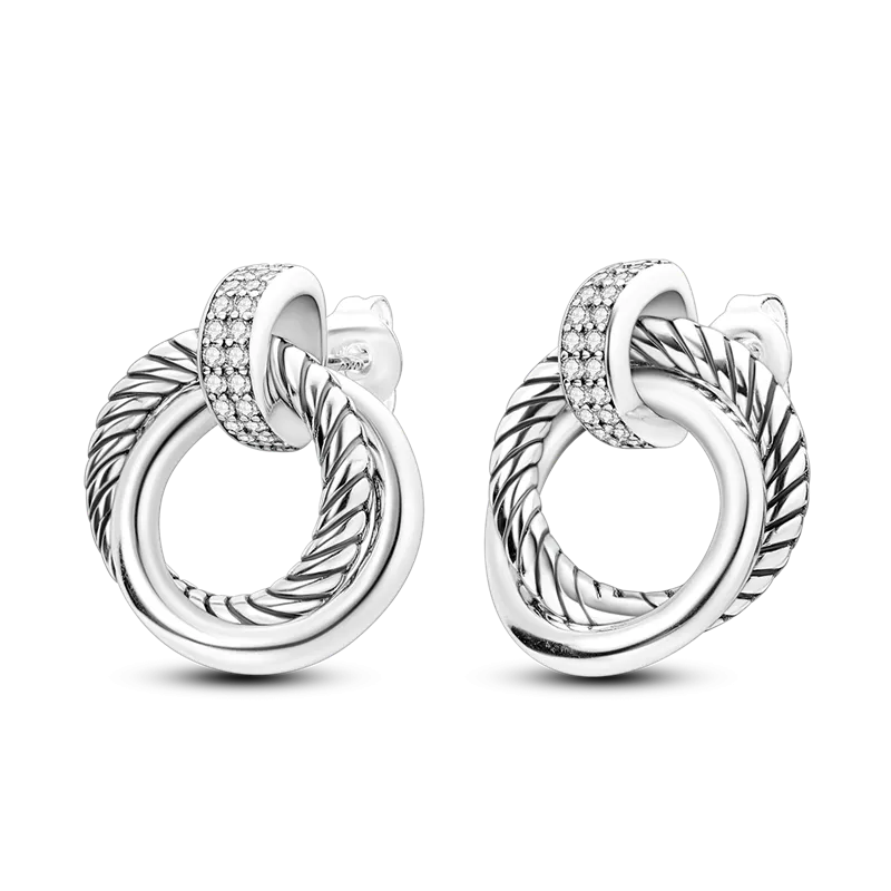2023 925 Sterling Silver Star Sun Charms Stud Earrings For Women Grils Kids Elegant Wedding Jewelry Gift pendientes mujer moda