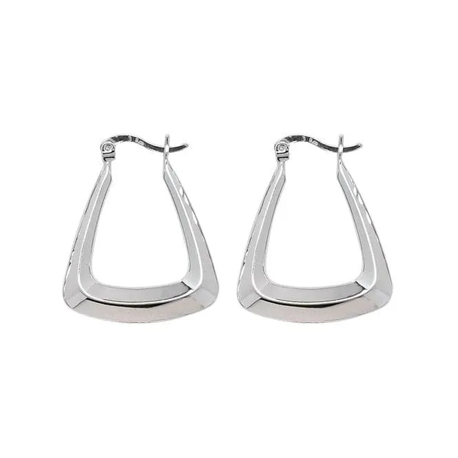 Acotis Silver Creole Earrings G5877