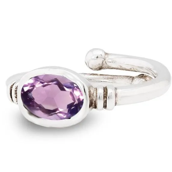 Adjustable Senna Ring in various gemstones
