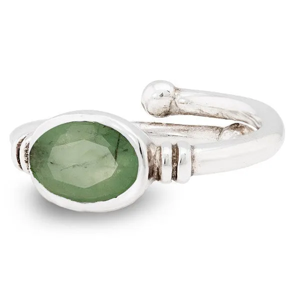 Adjustable Senna Ring in various gemstones