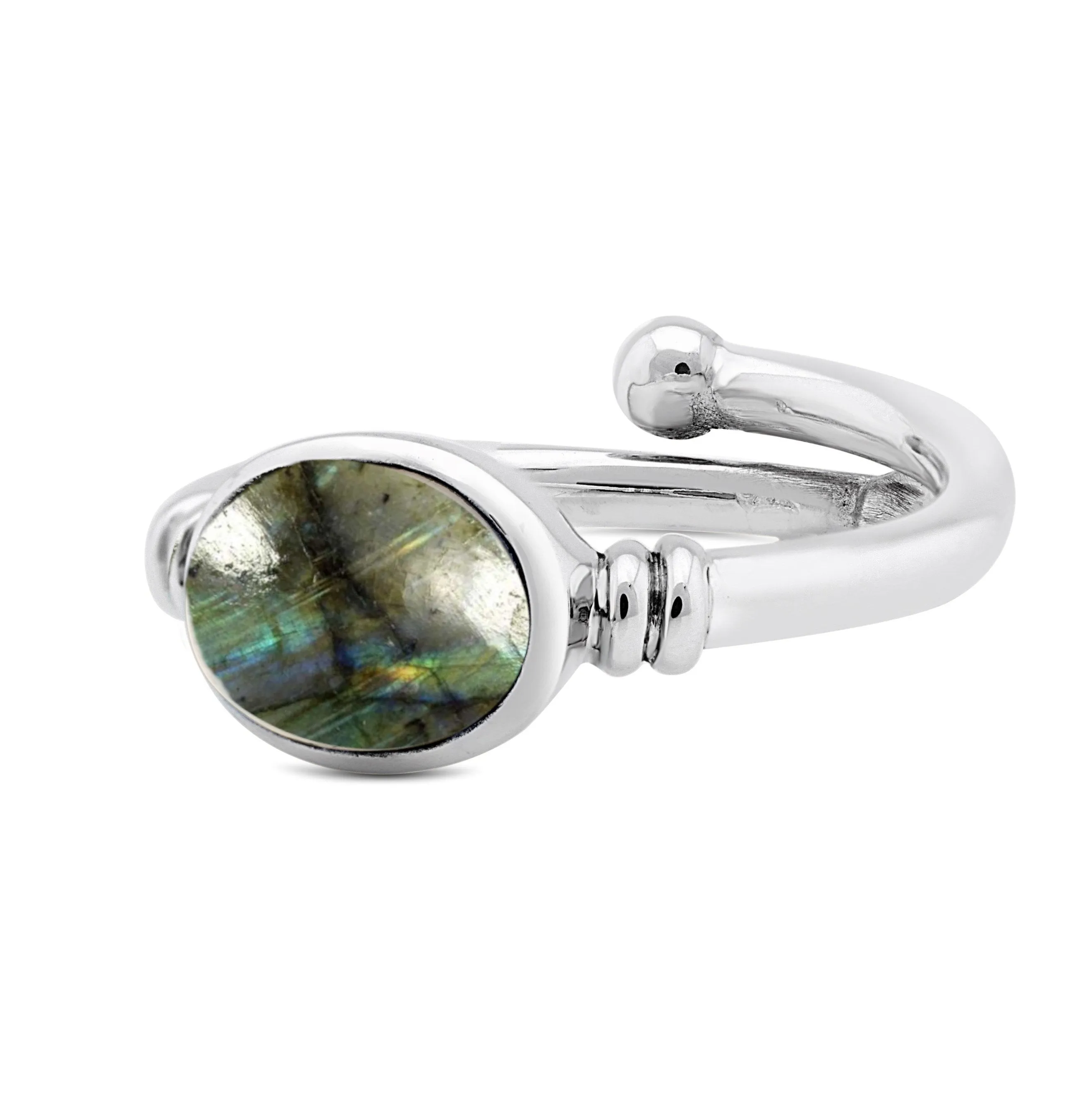 Adjustable Senna Ring in various gemstones