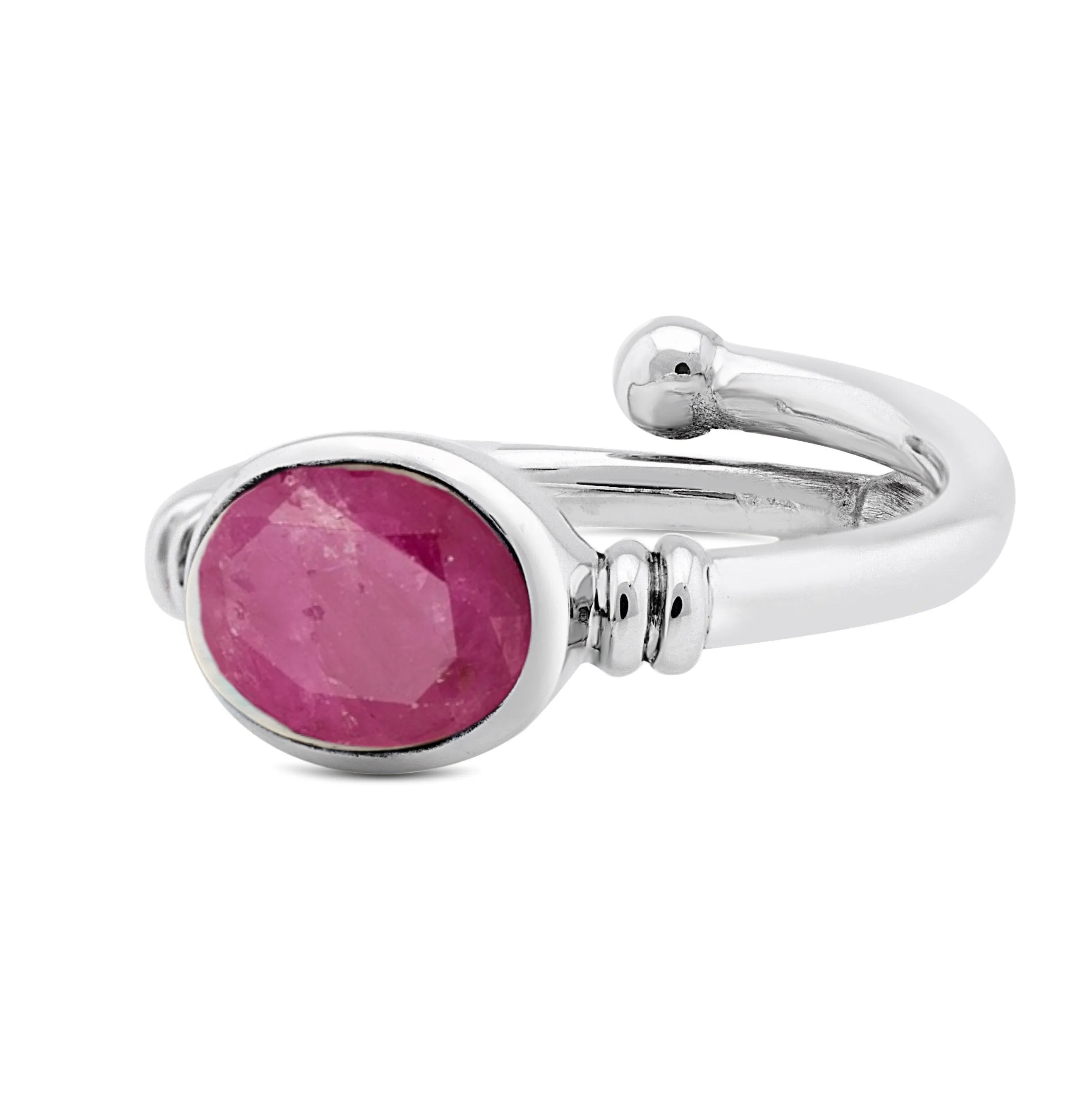 Adjustable Senna Ring in various gemstones