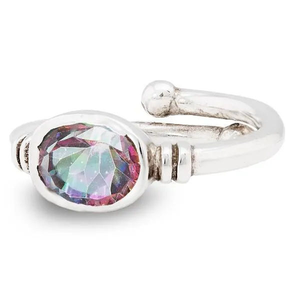Adjustable Senna Ring in various gemstones