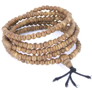Agarwood 216 Beads 4.5mm Vietnamese/Eaglewood/ Gaharu Men Women Stretchable Mala Bracelet/Necklace DiyNotion AW005 白沙沉香