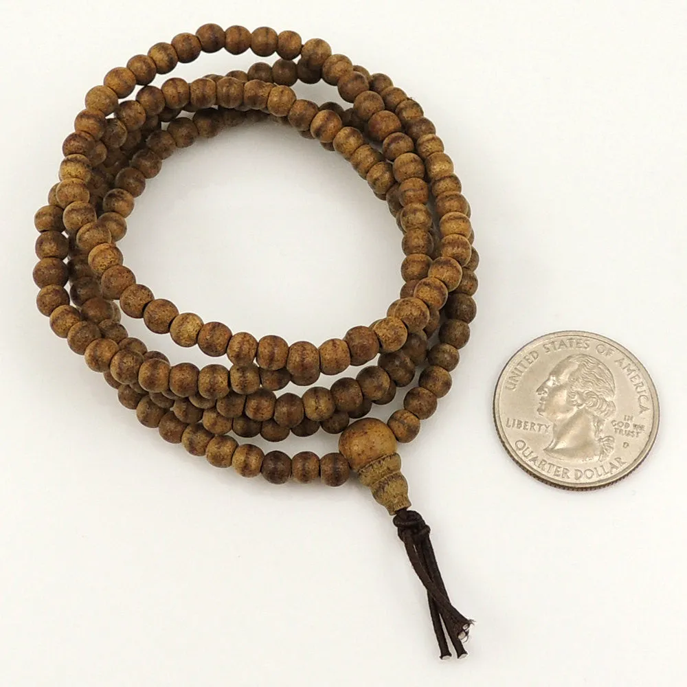 Agarwood 216 Beads 4.5mm Vietnamese/Eaglewood/ Gaharu Men Women Stretchable Mala Bracelet/Necklace DiyNotion AW005 白沙沉香