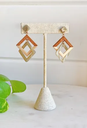 All to Well Earrings in Brown
