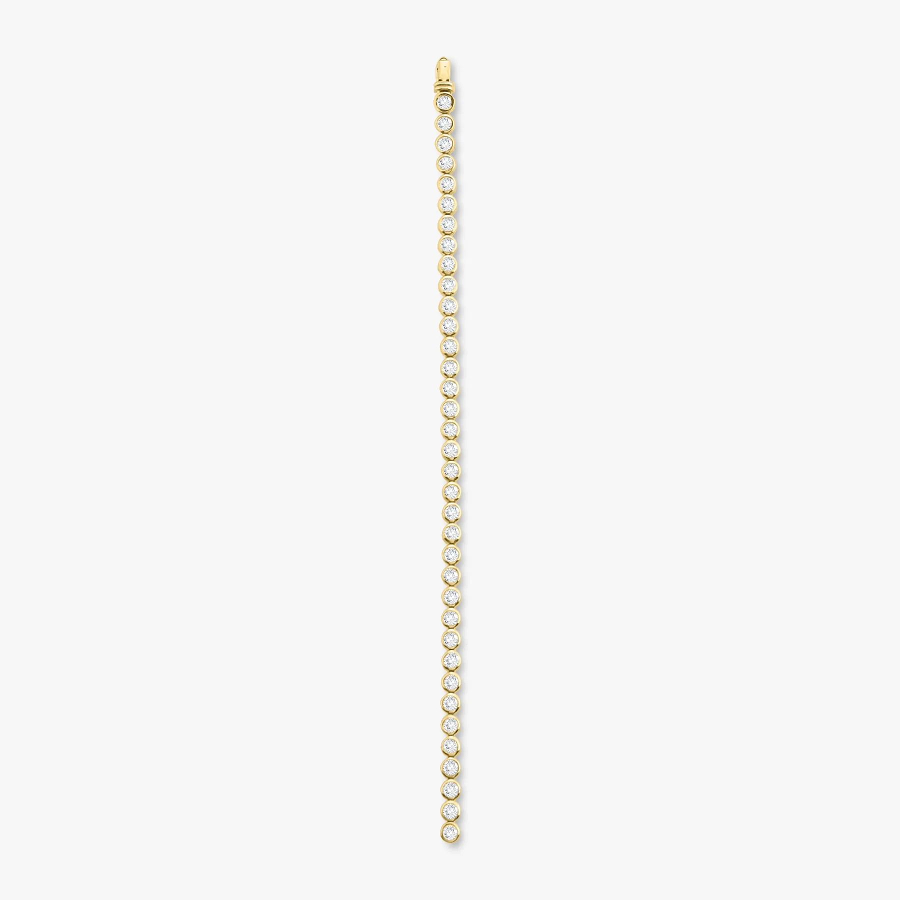 Amira Diamond Bezel Tennis Necklace with Removable Lariat 5.20 ctw