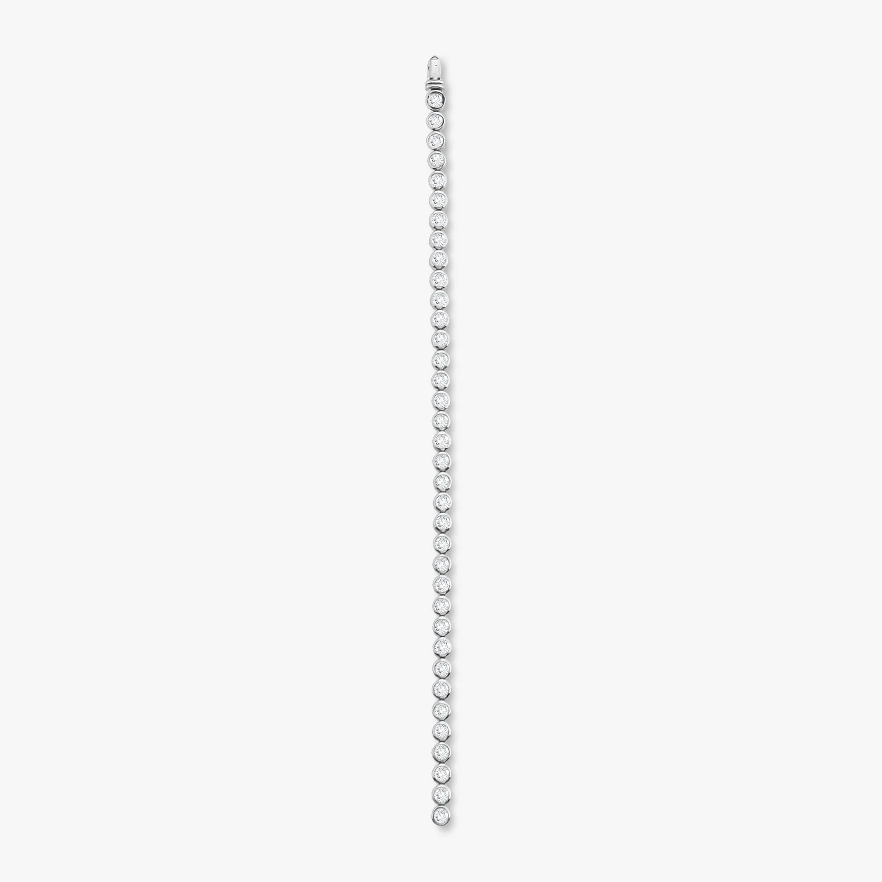 Amira Diamond Bezel Tennis Necklace with Removable Lariat 5.20 ctw