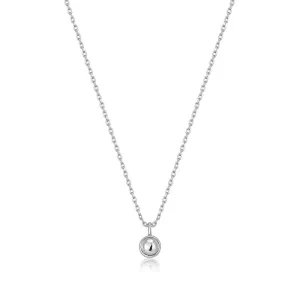 Ania Haie Silver Orb Drop Pendant Necklace