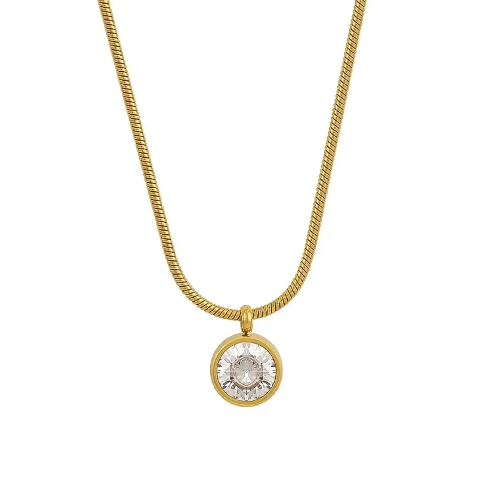 AURA GOLD NECKLACE