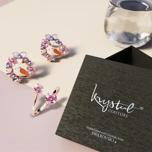 Aurora's Gaze Boxed Gift Set In Rose Gold