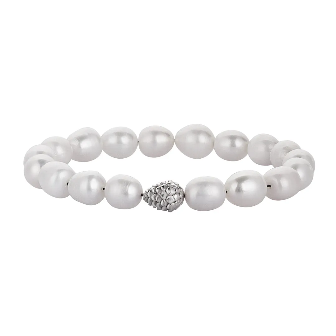 Baroque Pearl Beaded Bracelet