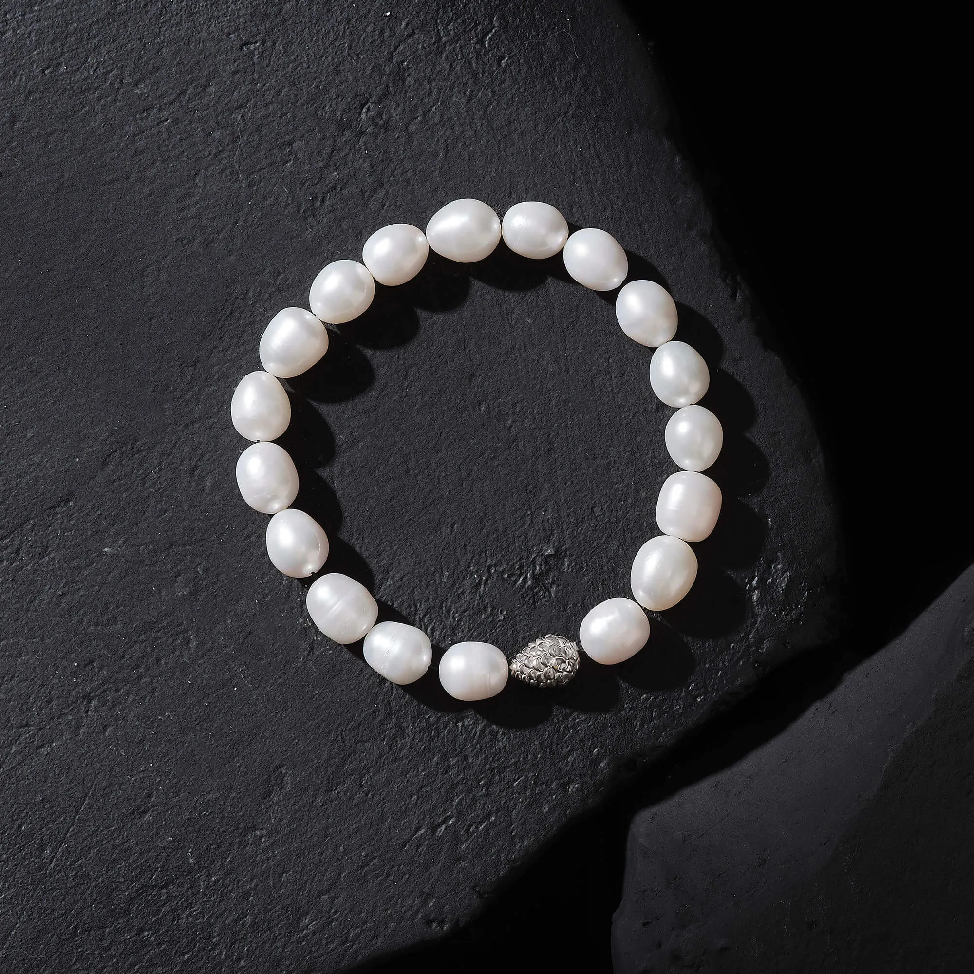 Baroque Pearl Beaded Bracelet