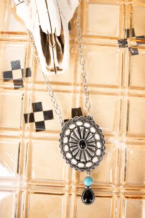 Black & White Hamilton Falls Necklace
