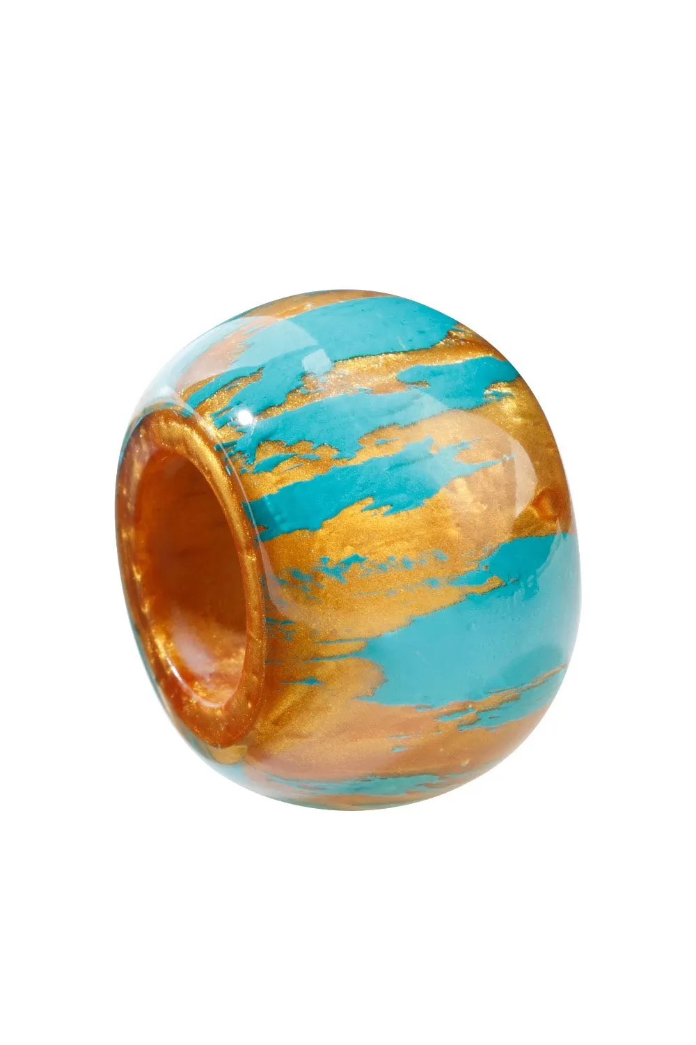 Bliss by Zsiska - MUSEE- Patina - Gold & Turquoise Bead MUSEE55