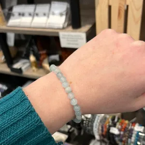 Blue Agate Stretch Bracelet