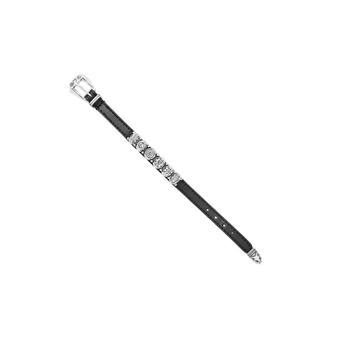 Brighton Women's Harmony Bandit Black Bracelet