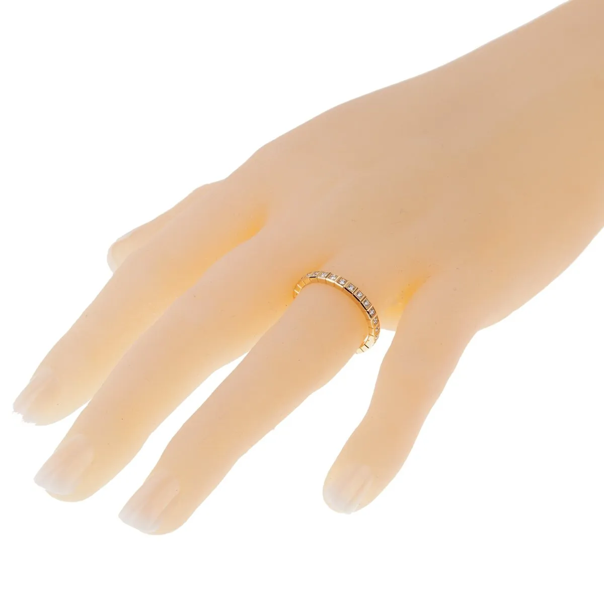 Chopard Ice Cube Diamond Eternity Gold Band Ring