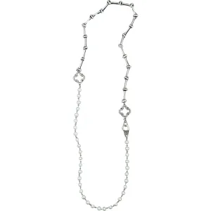 Clover Pearl Necklace