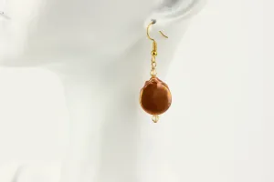 Copper Circles Earrings