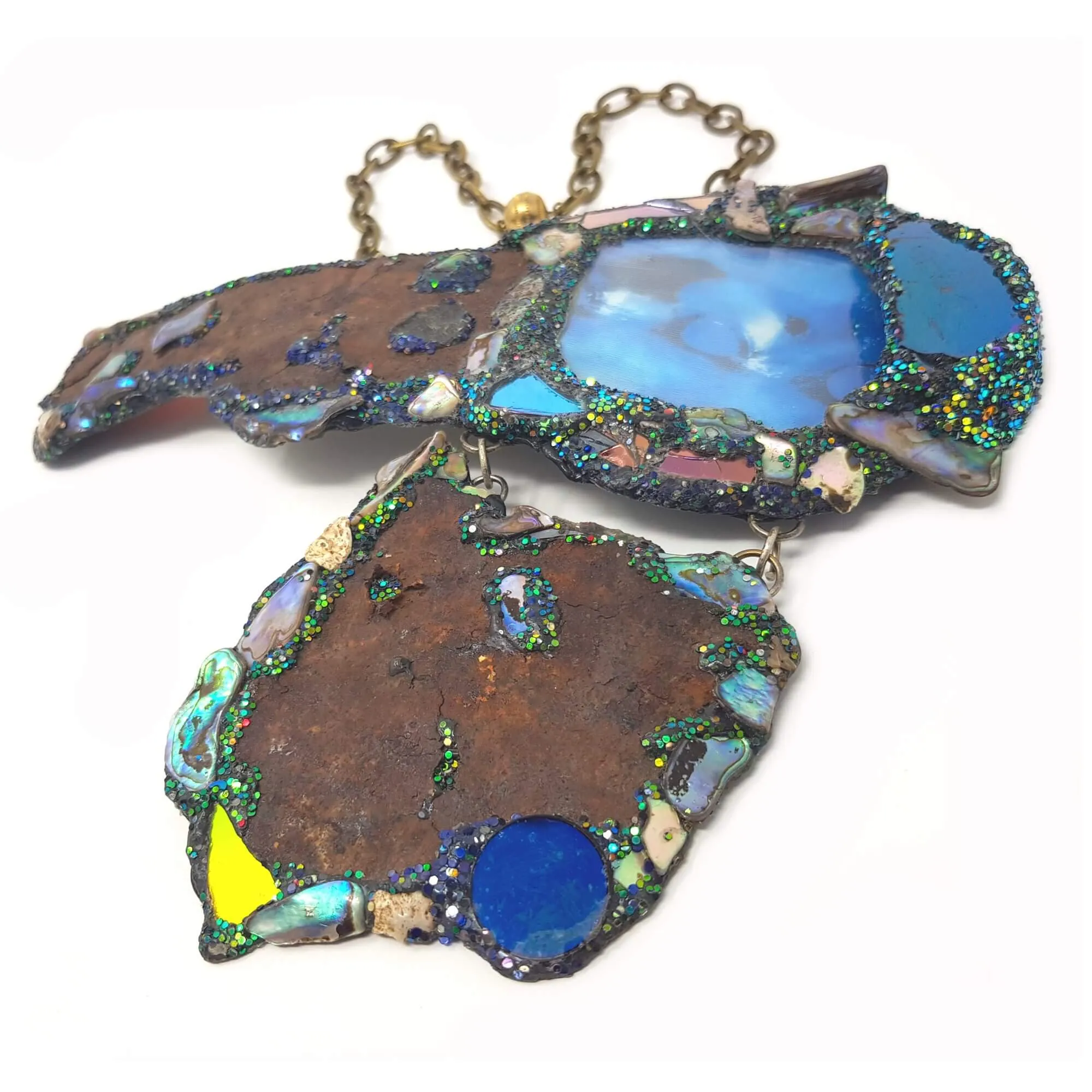 COSMIC CATCH NECKLACE OR WALL HANGING, 2010