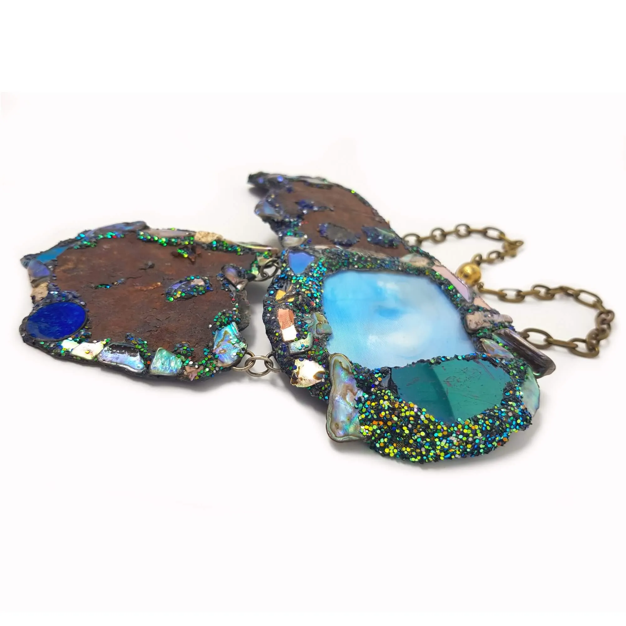 COSMIC CATCH NECKLACE OR WALL HANGING, 2010