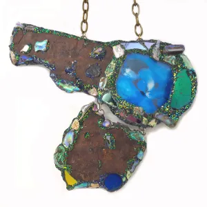 COSMIC CATCH NECKLACE OR WALL HANGING, 2010