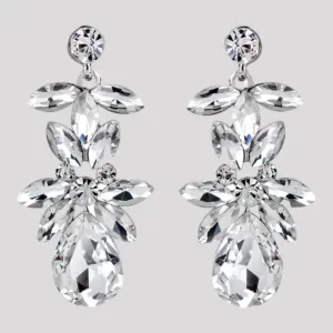 Crystal Cluster Earrings