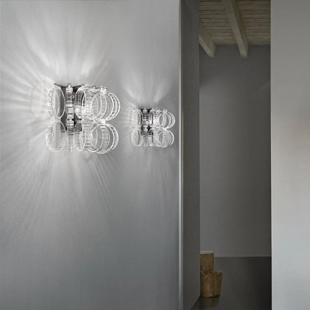 Crystal Rings Sconce