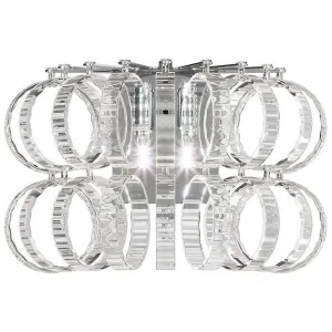 Crystal Rings Sconce
