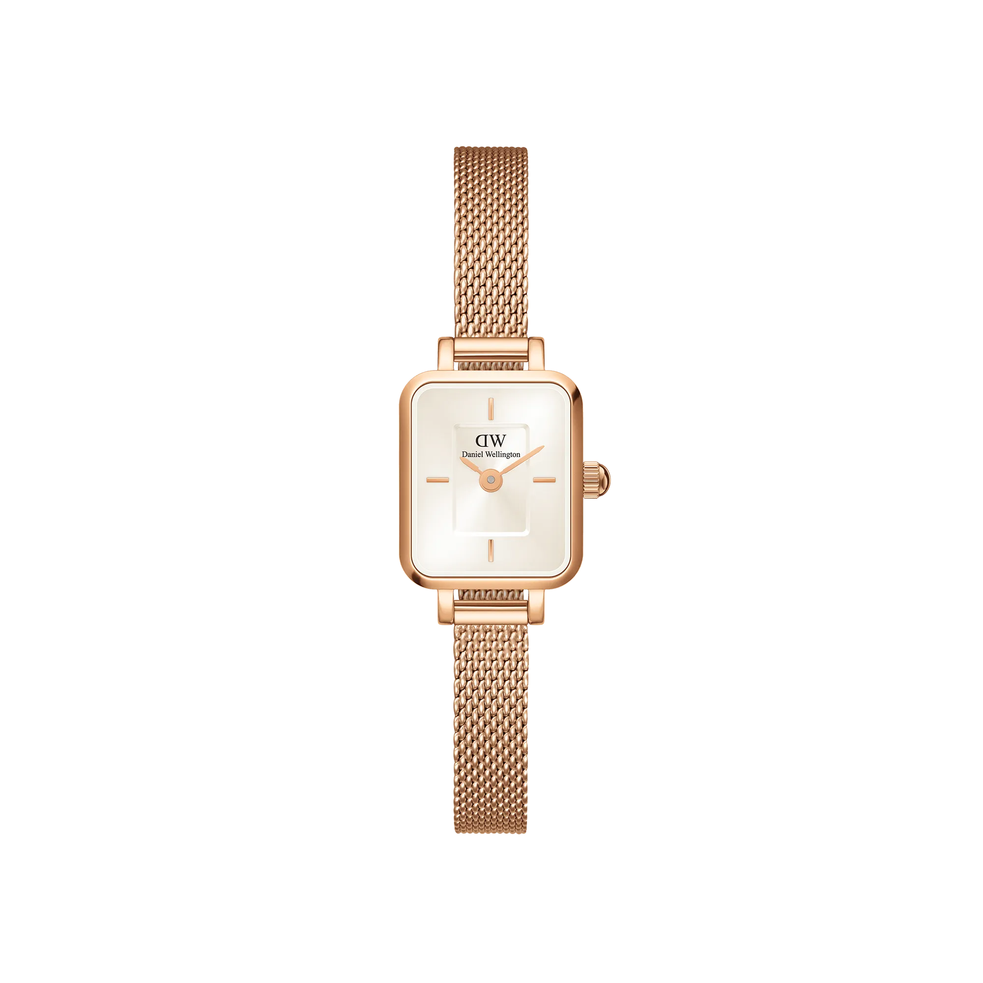 Daniel Wellington Quadro Mini Melrose Champagne Watch