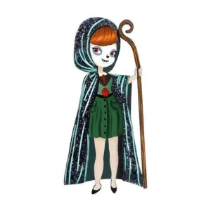 Death Scout Girl Brooch by Laliblue