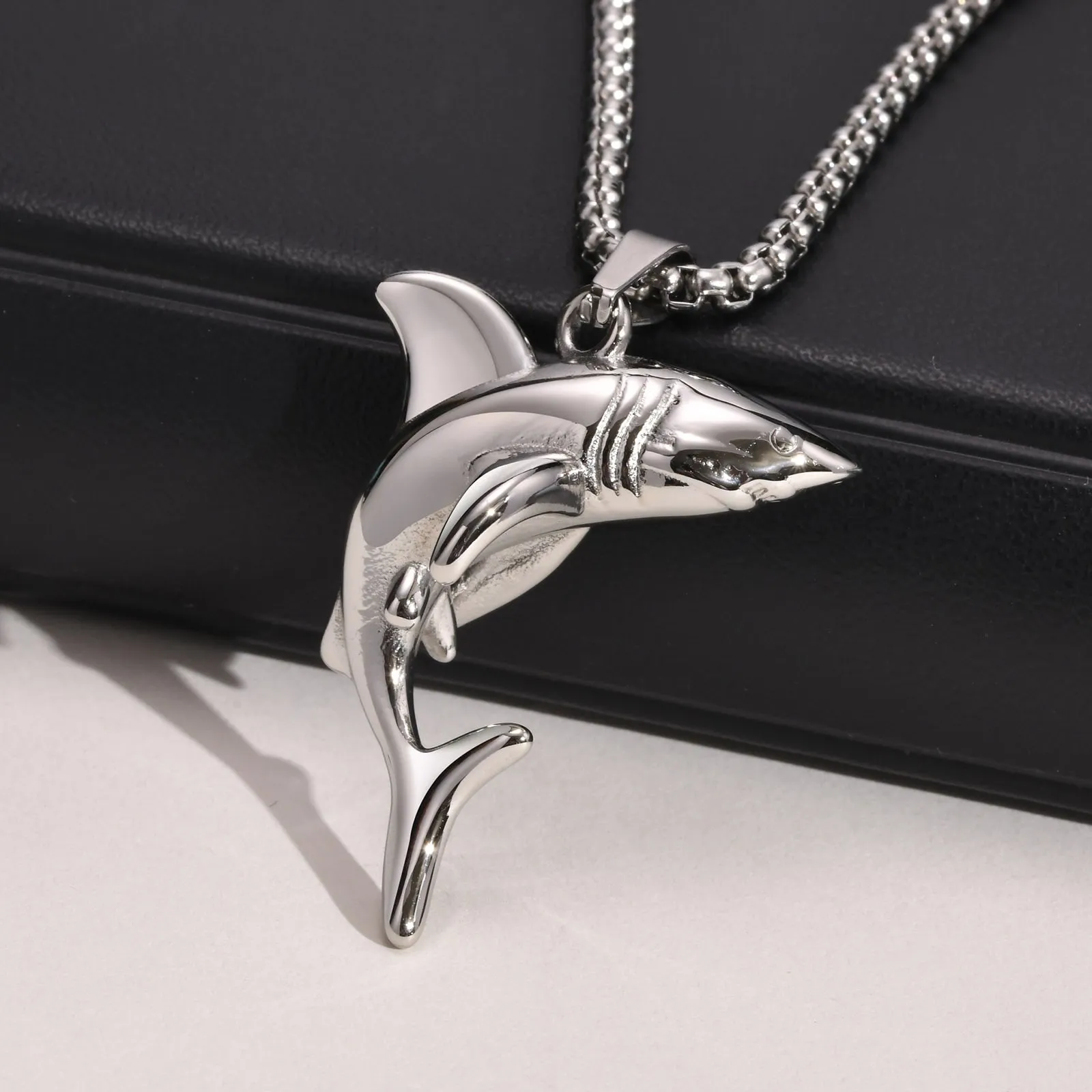 Detailed Shark Necklaces