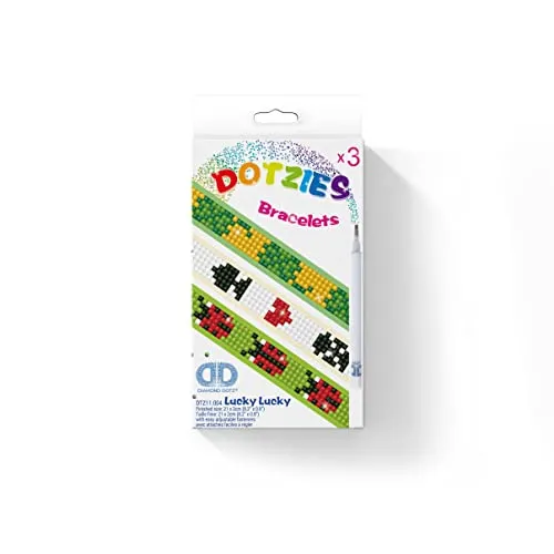 Diamond Dot Kitz Dotzies Bracelets Lucky Lucky 3pc