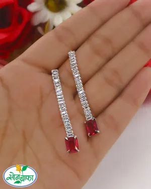 DISTINCTIVE CHARM DIAMOND EARRINGS
