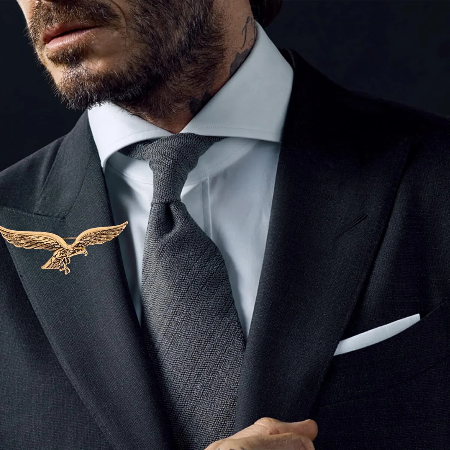 Eagle Bird Brooches Pin for Women/Men Fashion Animal Brooch Jewelry