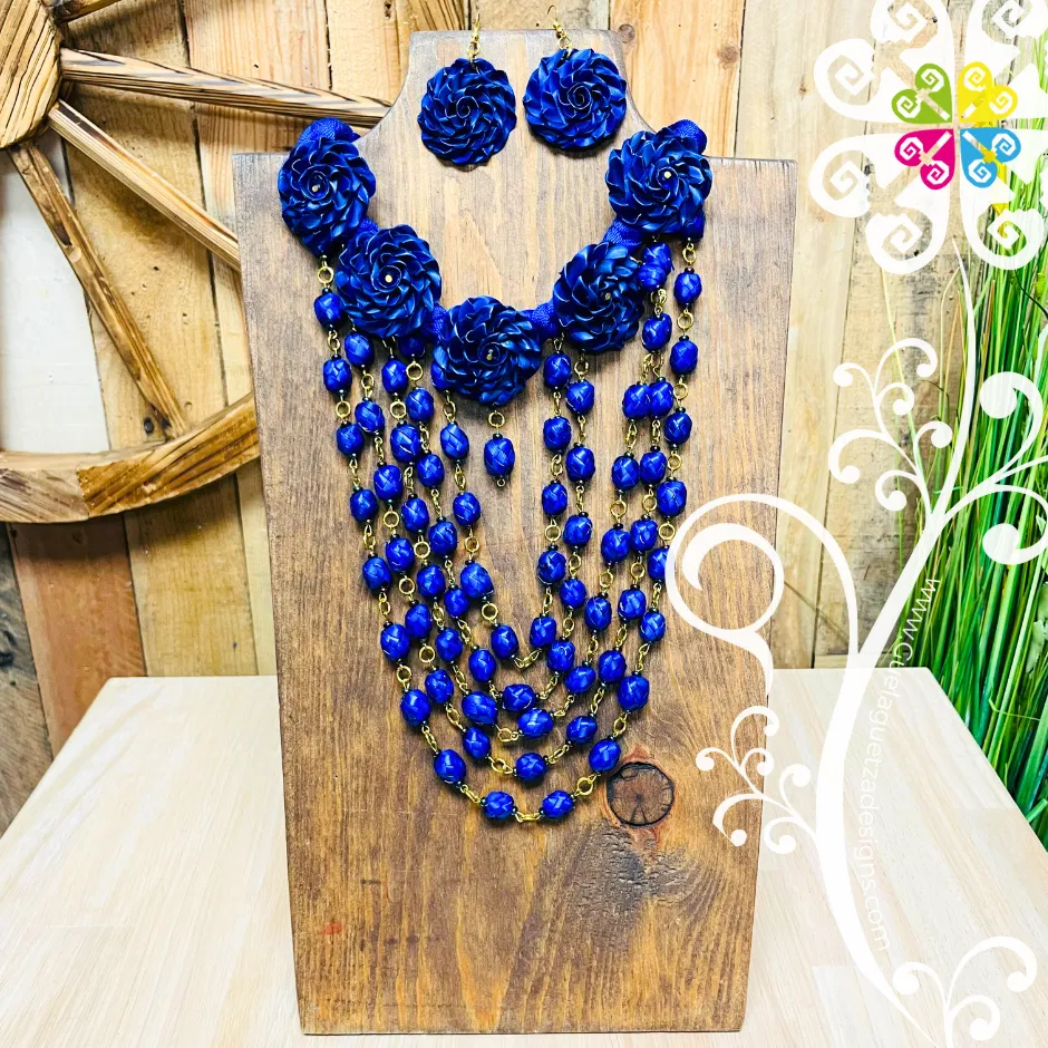 Elegant Flower Palm Set