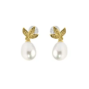 Elegant Freshwater Pearl Earrings WE00385