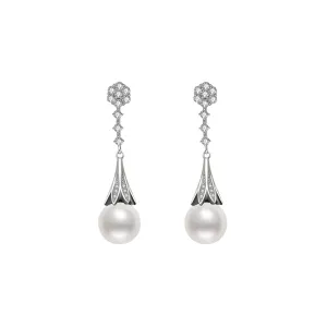 Elegant Freshwater Pearl Earrings WE00538