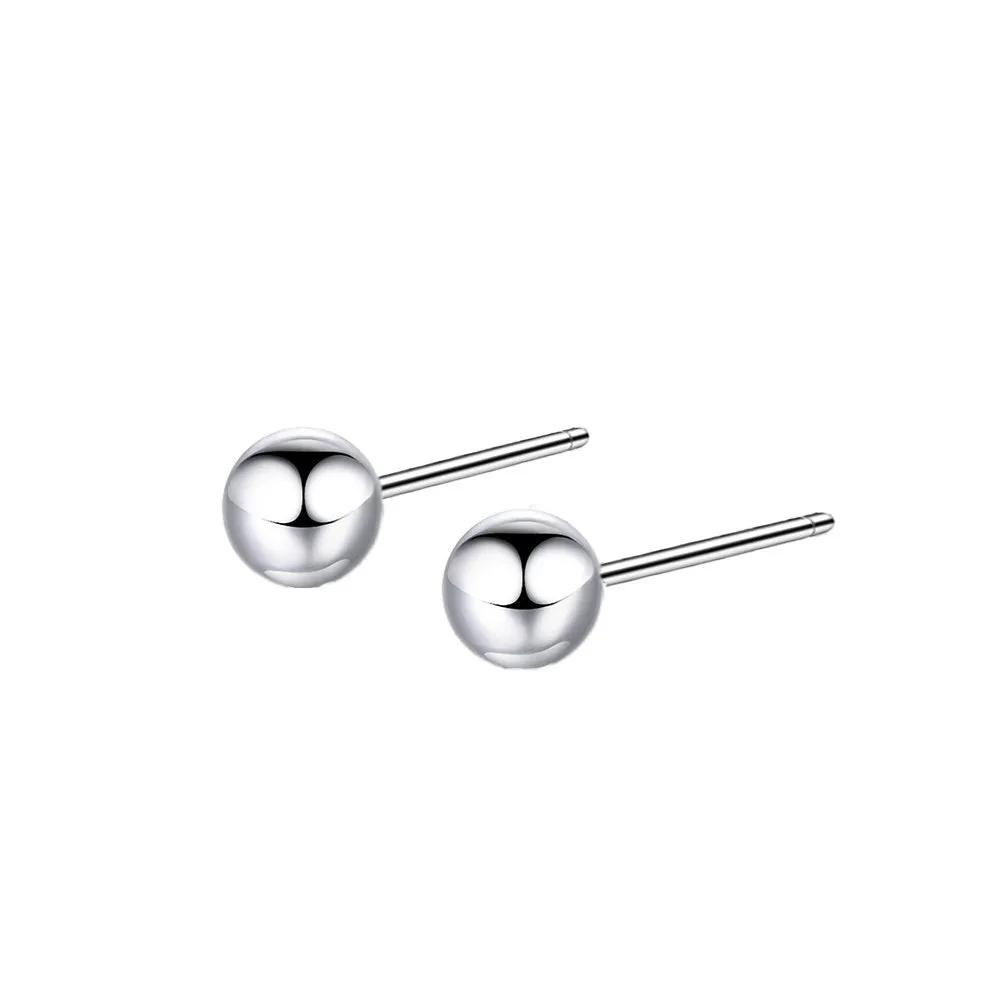 ELEGANT GOLD BALL EARRINGS
