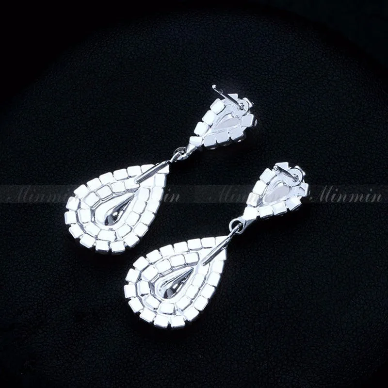 Elegant Water drop Crystal Earrings