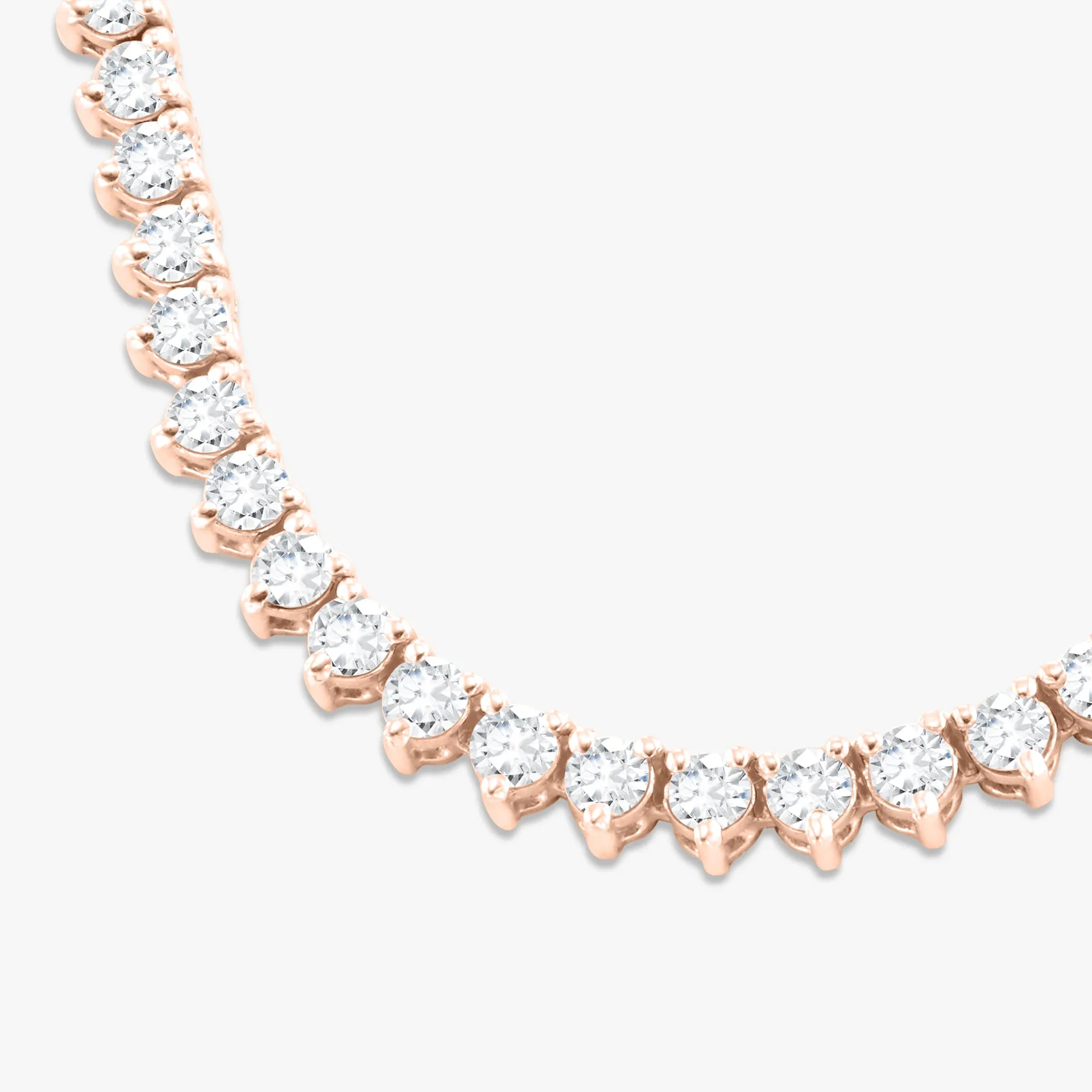 Elle Diamond Tennis Necklace 5.14 ctw