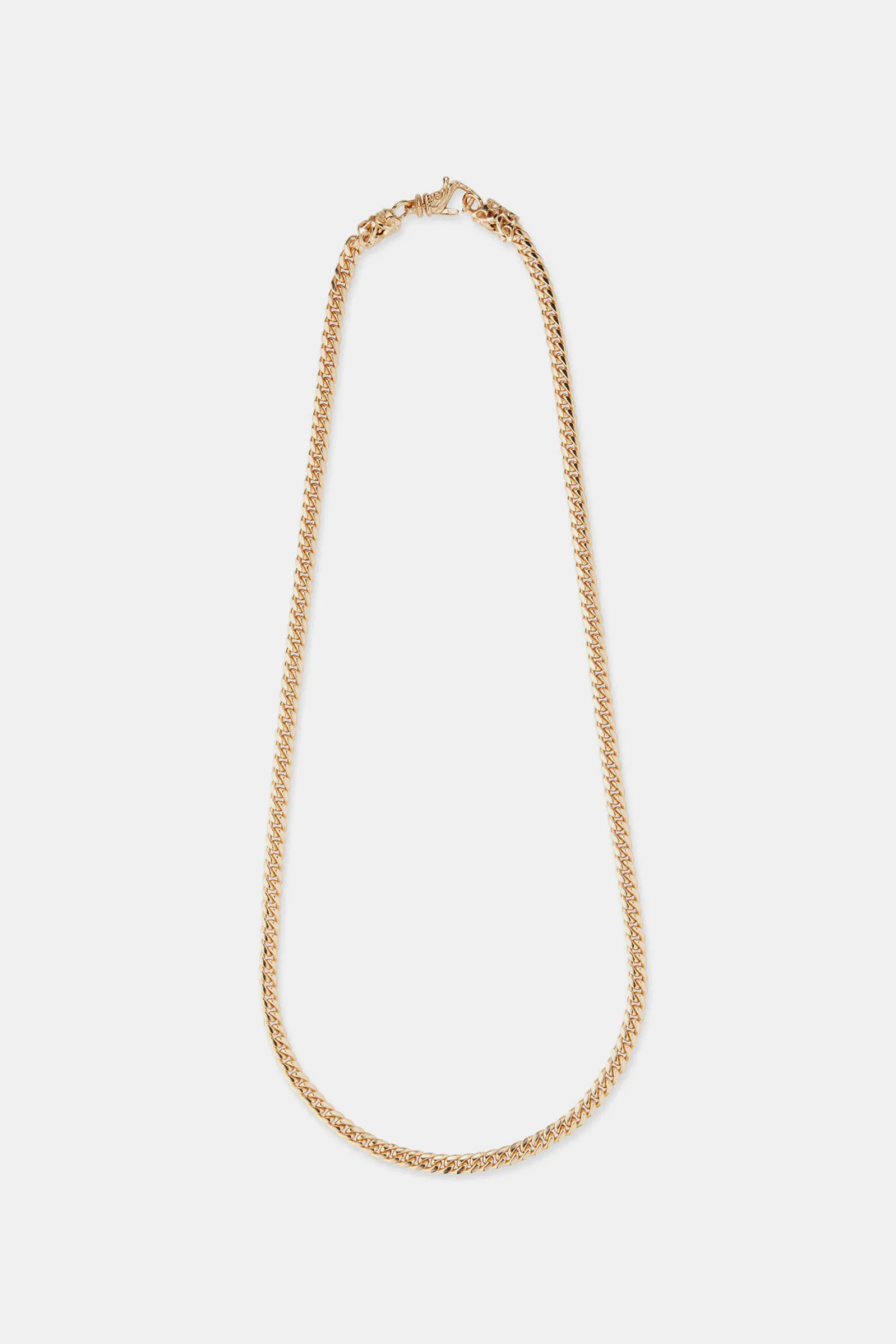 Emanuele Bicocchi Gold Thin Edge Chain Necklace - Gold