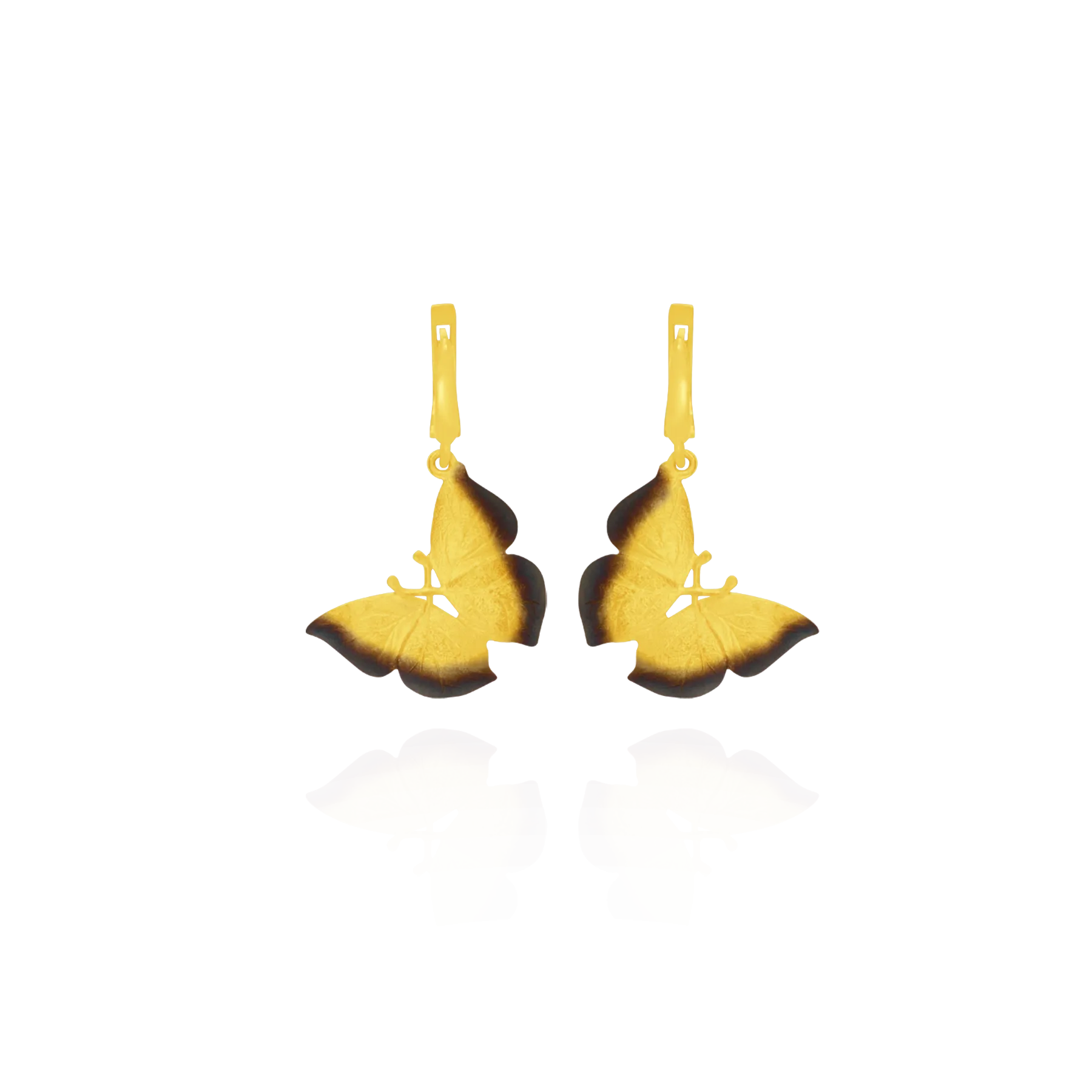 Ember Flying Butterfly Earrings
