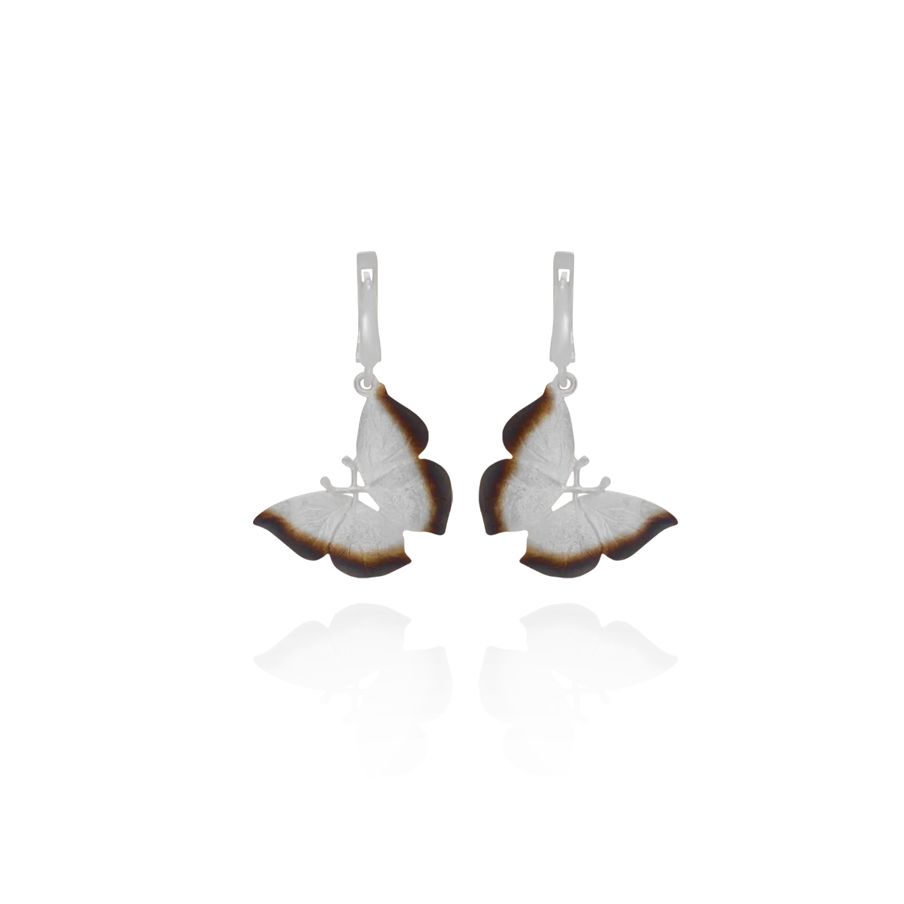 Ember Flying Butterfly Earrings