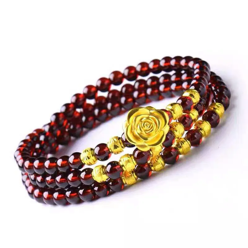 Feng Shui Obsidian Stone Beaded Bracelets