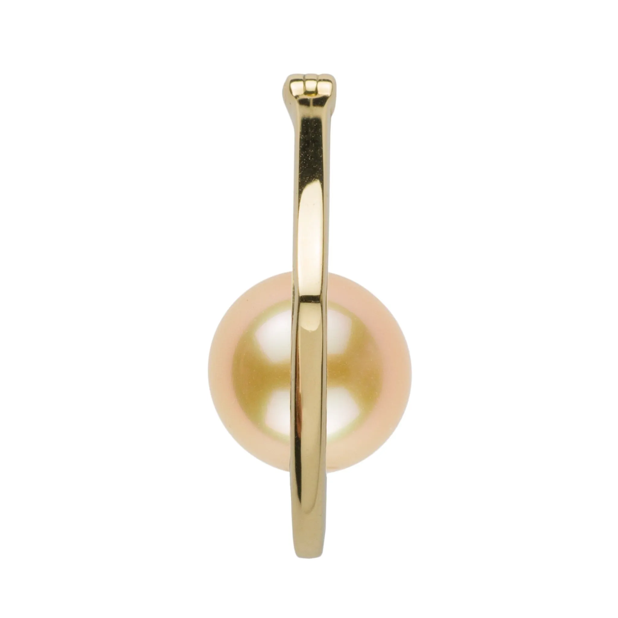 Floating Pearl Earrings