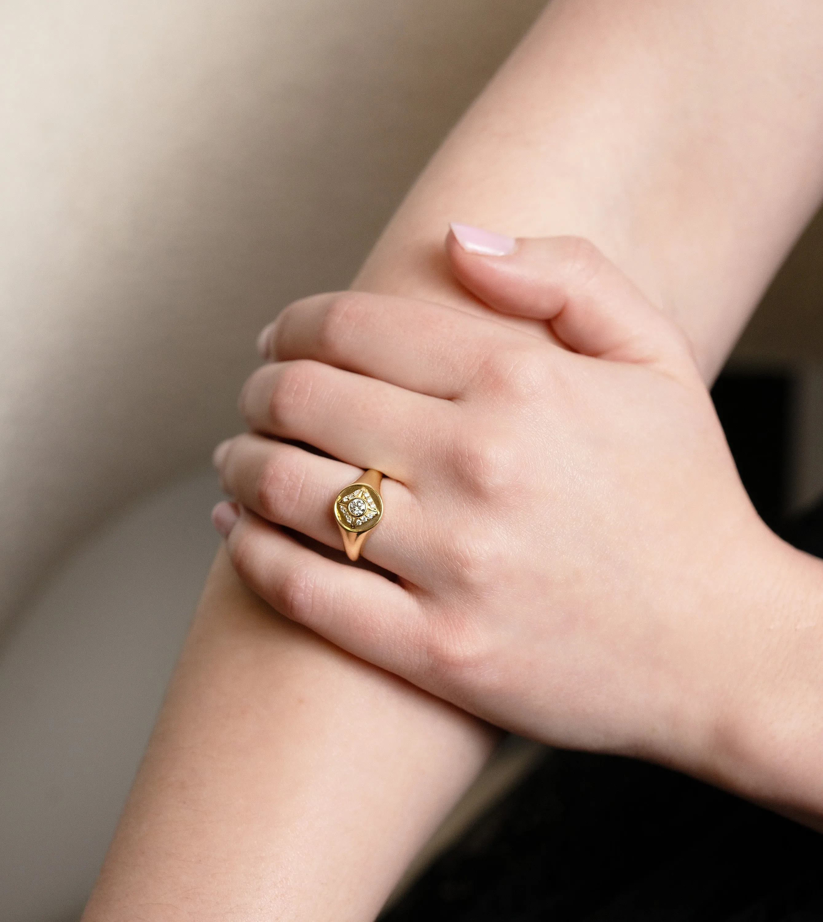 Forevermark Icon™ Radiance Signet Ring